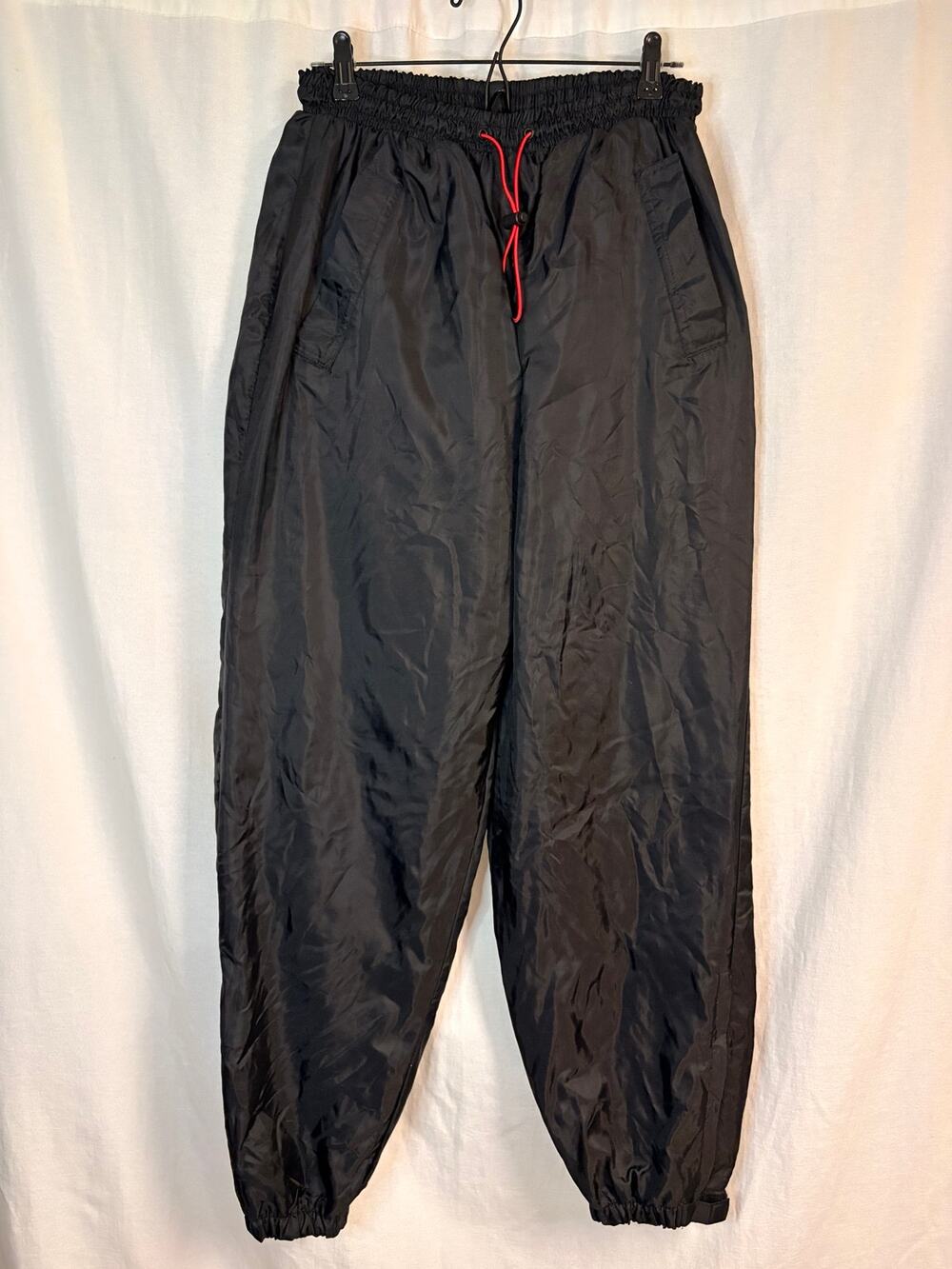Vintage Marlboro Unlimited Fleece Lined Snow Pants Black Size L 90s